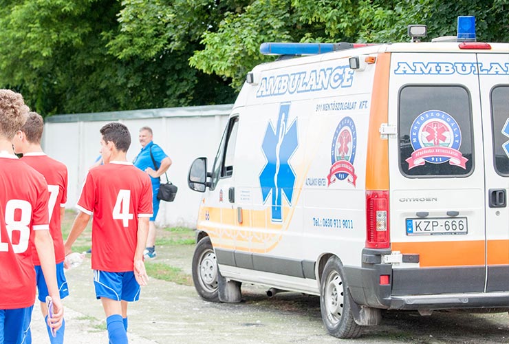 hungarian ambulance at gallini cup