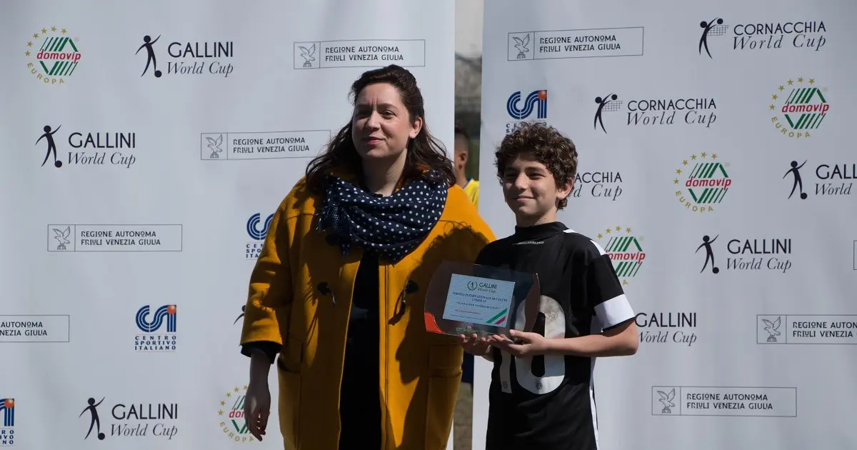 Simone Pafundi Awarded as Top Scorer at Gallini Cup 2018