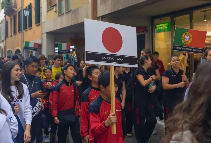 GA Tokyo at the Gallini Cup Opening Ceremony 2025